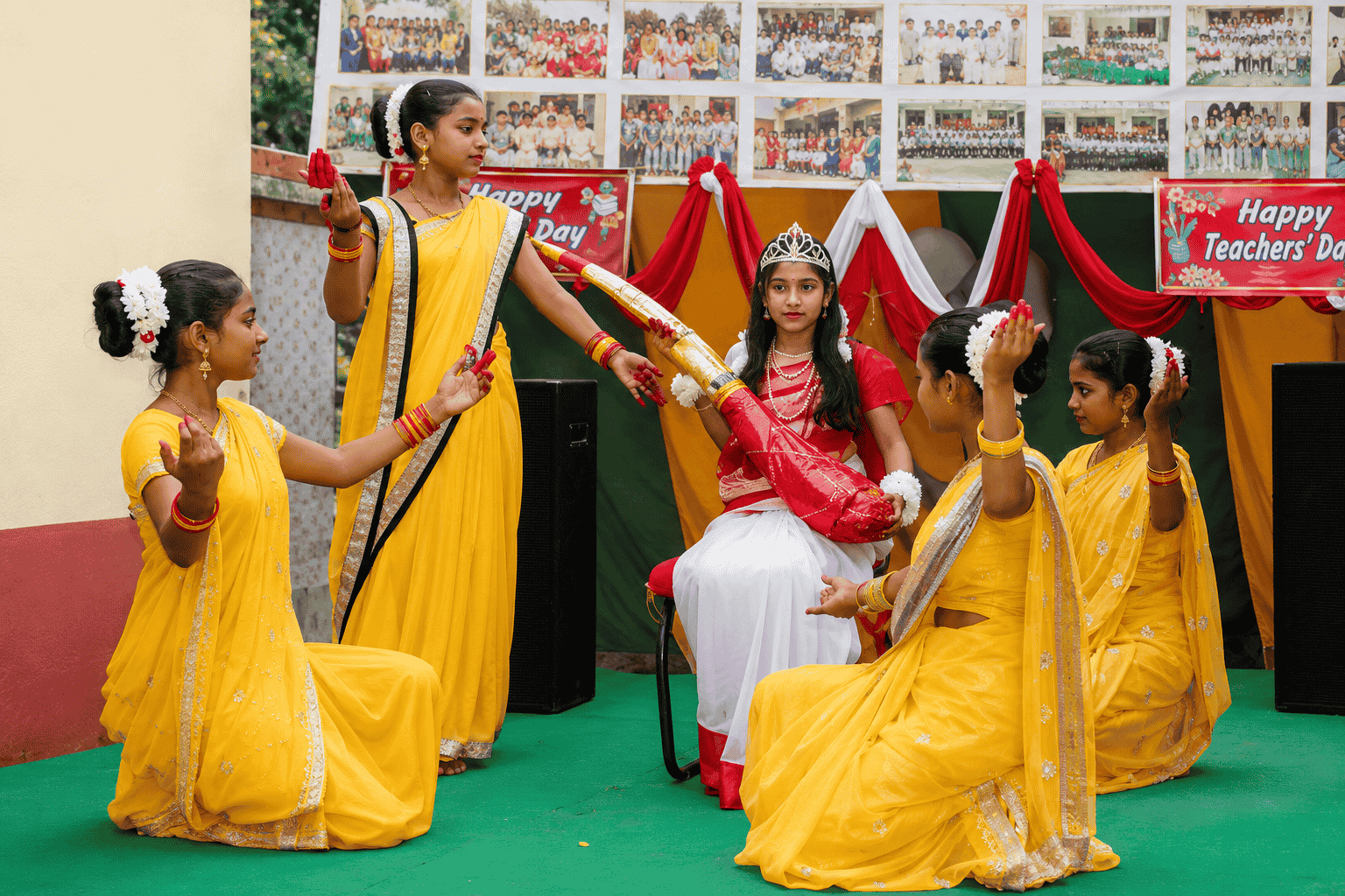 Saraswati Puja Celebration